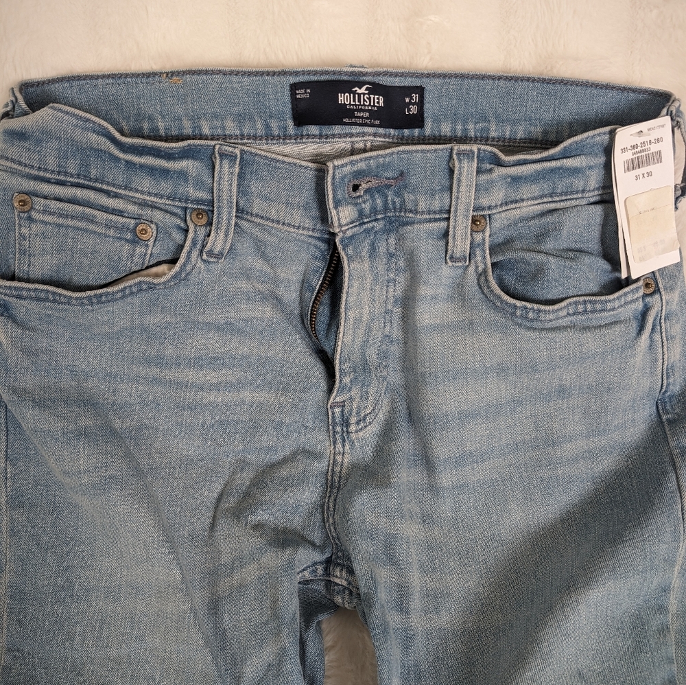 NWT Hollister Men's W31L30 Taper Jeans